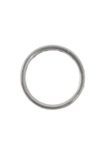 Datiert 1998 – Vintage Platin Bandring – Bild 4