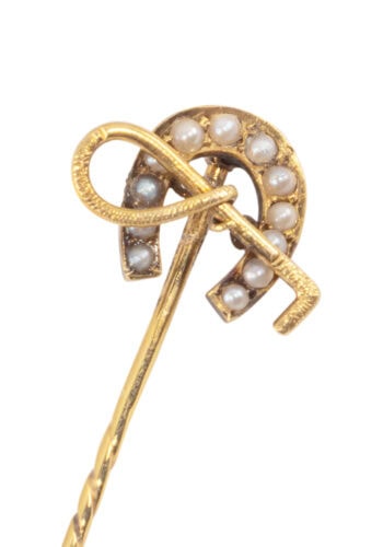 Um 1900 – Edwardianische Krawattennadel – Bild 3