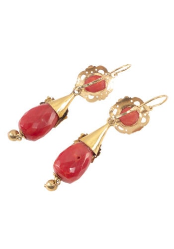 Um 1870 – Historismus Ohrringe – Bild 3