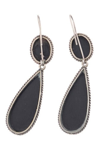 Um 1870 – Viktorianische Ohrringe – Bild 4