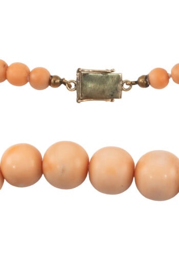 Um 1900 – Korallencollier – Bild 3