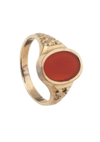 Um 1950 – Siegelring mit Karneol