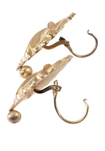 Um 1840 – Biedermeier Ohrringe – Bild 3