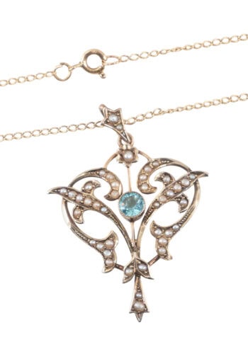 Um 1910 – Edwardianischer Anhänger – Bild 3