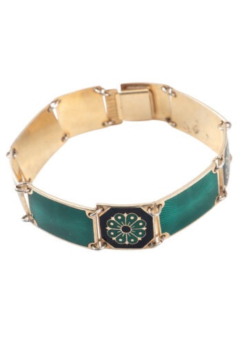 Um 1940 – Norwegisches Emaille-Armband