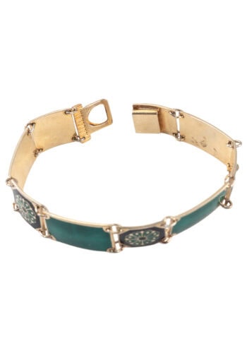 Um 1940 – Norwegisches Emaille-Armband – Bild 4