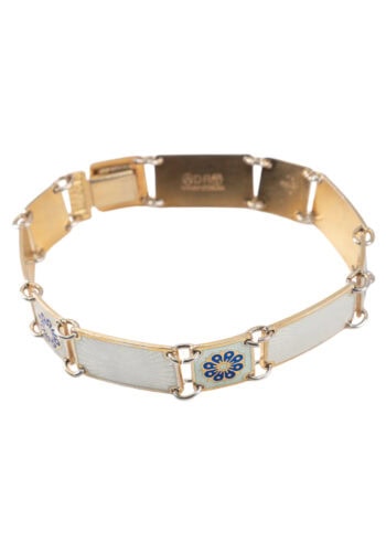 Um 1940 – Norwegisches Emaille-Armband