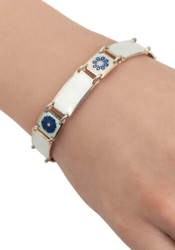 Um 1940 – Norwegisches Emaille-Armband – Bild 3