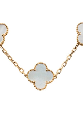 Van Cleef & Arpels – Vintage Goldarmband "Alhambra" – Bild 5
