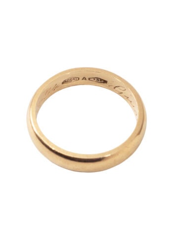 Datiert 1954 – Italienischer Ehering – Bild 3