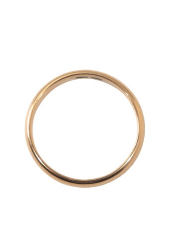 Um 1950 – Gold Ehering – Bild 4