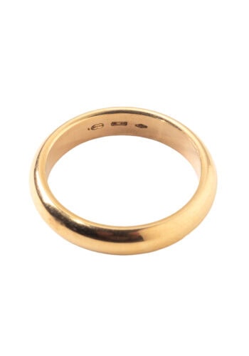 Um 1960 – Italienischer Ehering – Bild 3