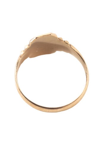 Datiert 1938 – Art Déco Siegelring – Bild 3