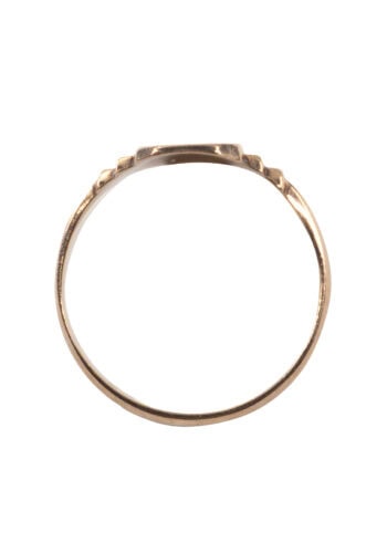 Datiert 1938 – Art Déco Siegelring – Bild 4