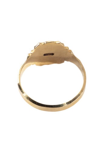 Datiert 1941 – Art Déco Siegelring – Bild 3