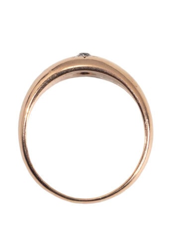 Um 1900 – Bandring mit Diamant – Bild 4