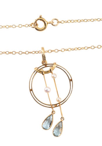 Um 1910 – Edwardianischer Anhänger – Bild 3