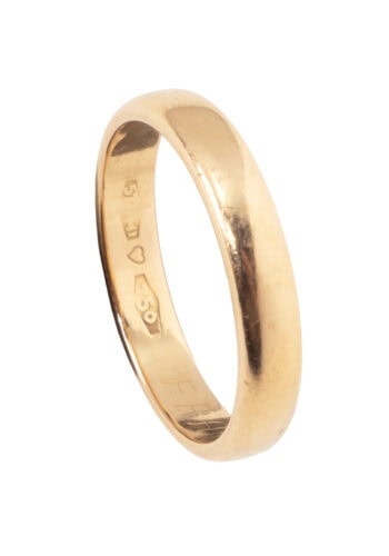 Datiert 1962 – Ehering