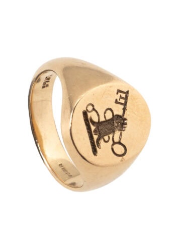 Datiert 1964 – Herrenring/Siegelring mit Intaglio