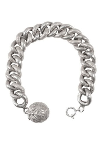 Um 1890 – Französisches Armband in Silber – Bild 3