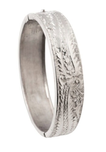 Um 1900 – Silber Armreif