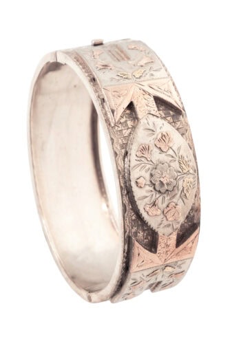 Um 1895 – Silber Armreif