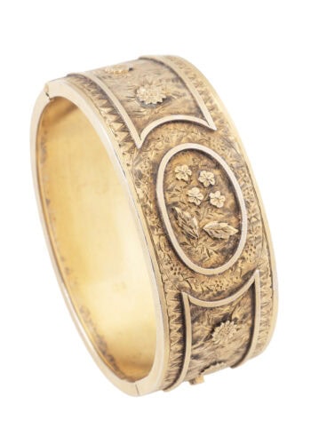 Datiert 1882 – Silber Armreif