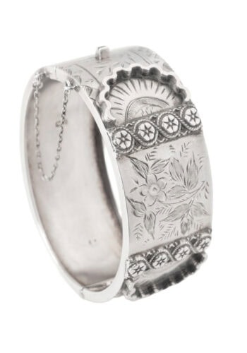 Datiert 1885 – Silber Armreif