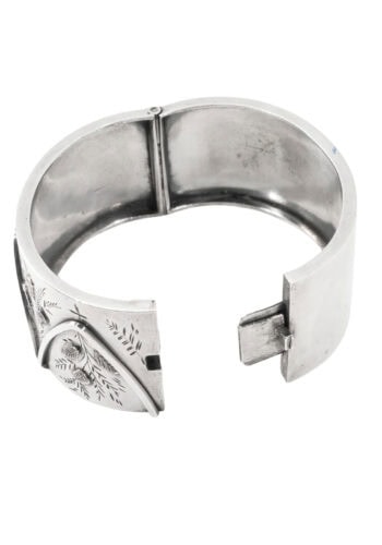 Datiert 1883 – Silber Armreif – Bild 3