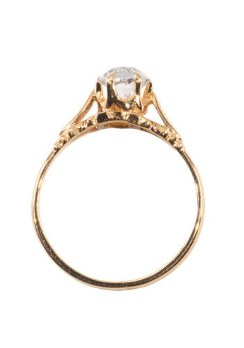 Um 1980 – Verlobungsring mit Diamantsolitaire – Bild 5