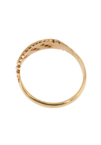 Um 1890 – Viktorianischer Ring – Bild 3