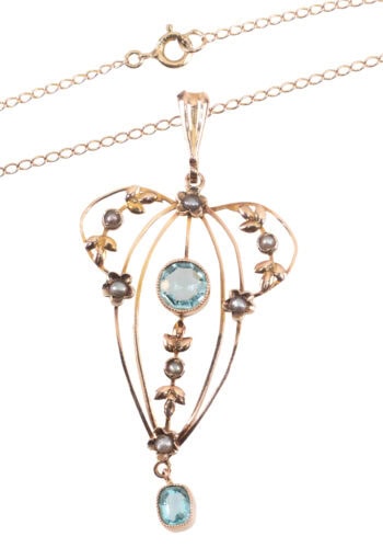 Um 1910 – Edwardianischer Anhänger – Bild 3