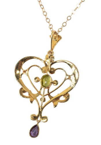 Um 1910 – Edwardianischer Suffragettenanhänger – Bild 4