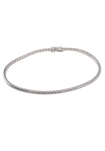 Tennisarmband mit Diamanten – Bild 3