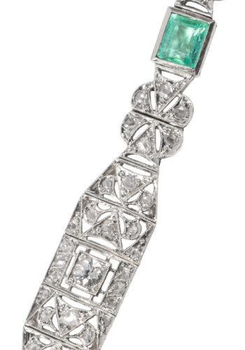 Um 1930 – Art Déco Armband – Bild 5