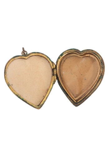 Um 1910 – Medaillon mit Handgravur – Bild 3