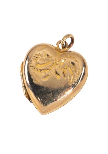 Um 1910 – Medaillon mit Handgravur