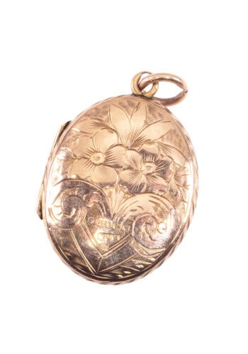 Um 1904 – Medaillon mit Handgravur