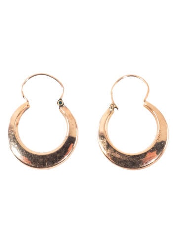 Um 1970 – Goldcreolen Vintage