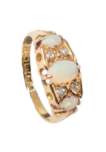 Datiert 1899 – Viktorianischer Ring