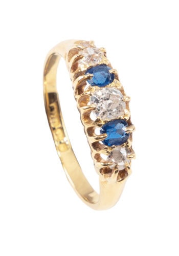 Datiert 1898 – 5 Stone Ring