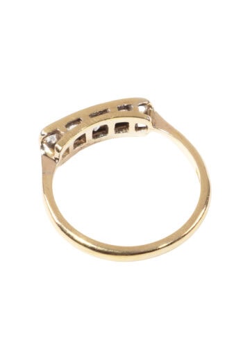 Um 1930 – Ring mit Diamanten – Bild 4