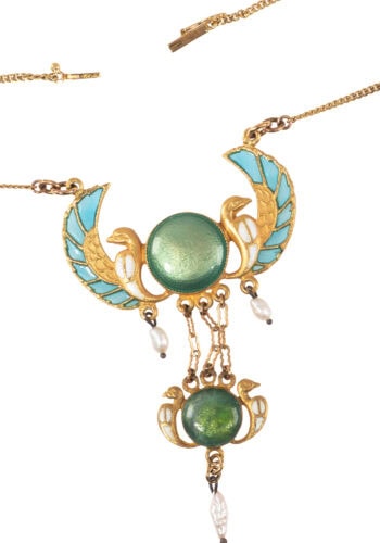 Um 1915 – Egyptian Revival Collier – Bild 3