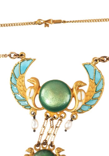 Um 1915 – Egyptian Revival Collier – Bild 4