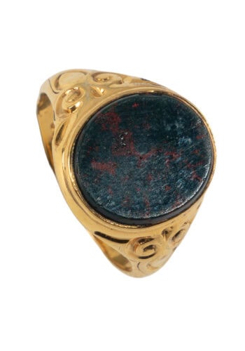 Datiert 1920 – Siegelring mit Blutjaspis