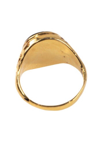 Datiert 1920 – Siegelring mit Blutjaspis – Bild 3