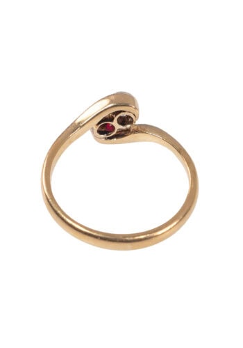 Um 1910 – Art Nouveau Ring – Bild 3