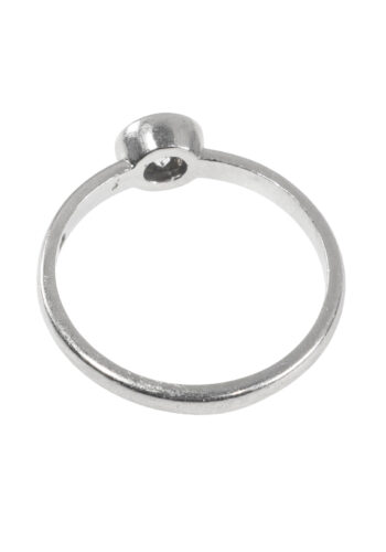 Um 1980 – Verlobungsring mit Diamantsolitär – Bild 4