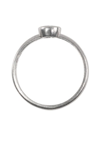 Um 1980 – Verlobungsring mit Diamantsolitär – Bild 5