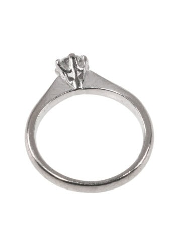 Um 1970 – Verlobungsring mit Diamantsolitär – Bild 4